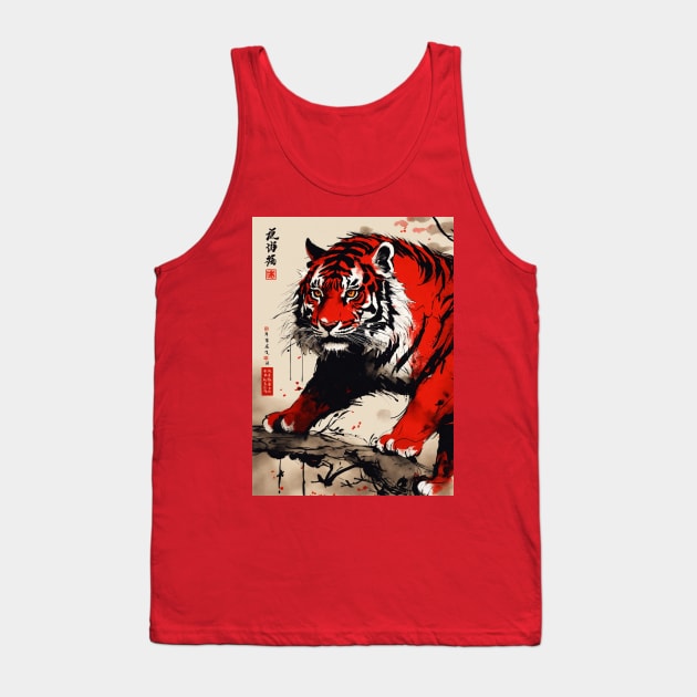 Bengal tiger Tank Top by artecristhian